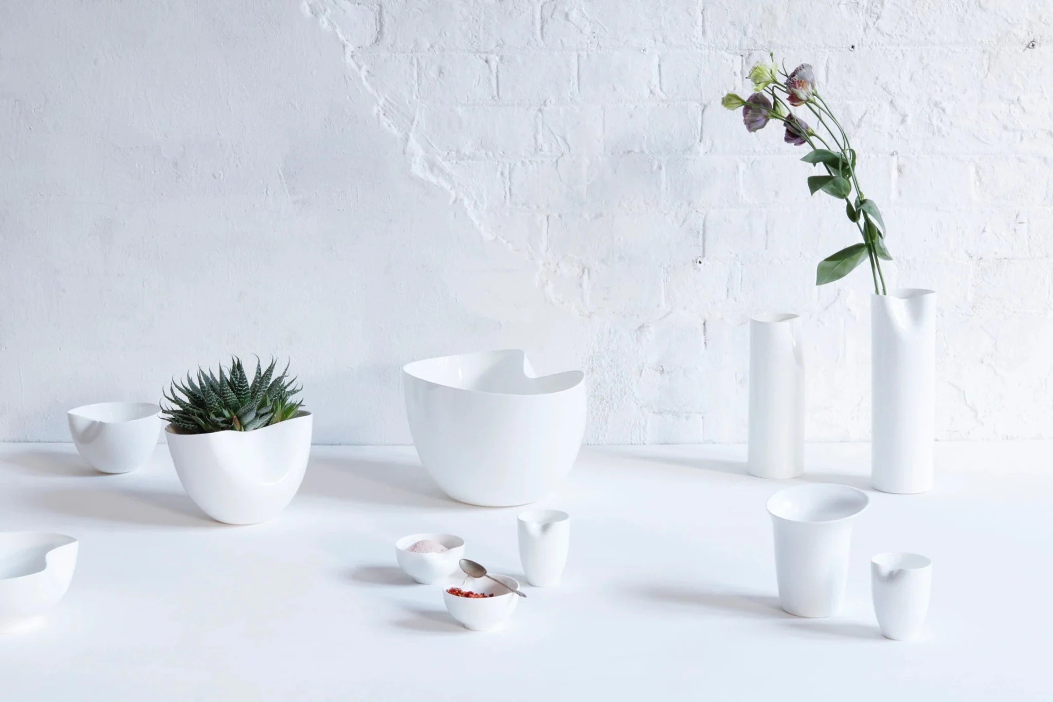 The White Sculptural Collection