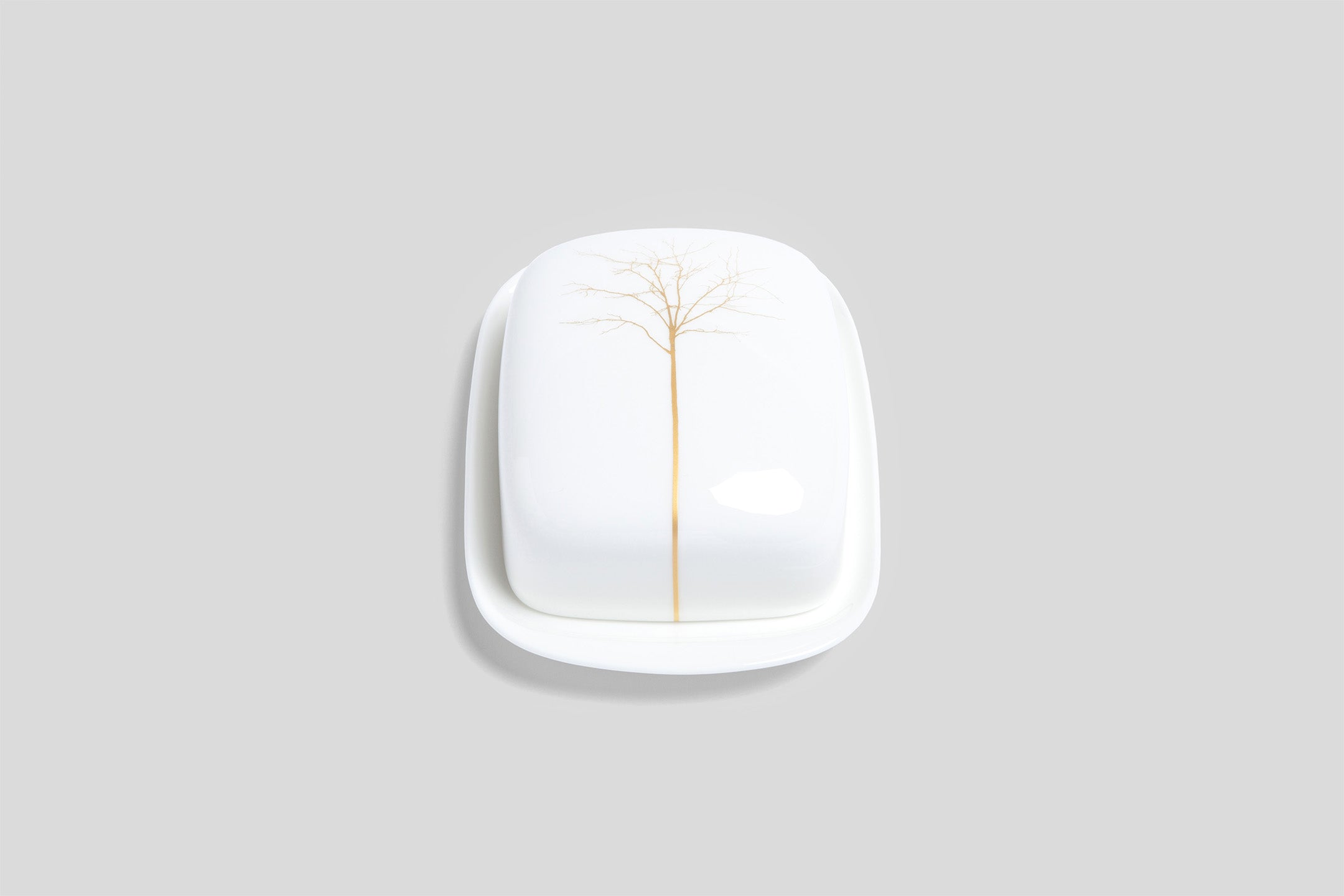 Dibbern Golden Forest Butter Dish