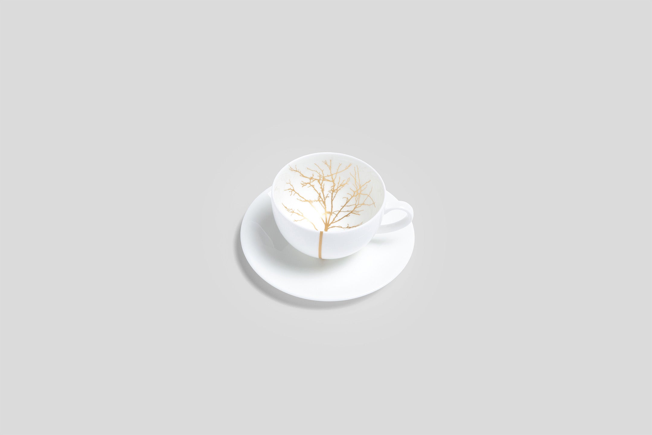 Designer-Luxury-Modern-Dibbern Golden Forest Espresso Cup & Saucer-Dibbern-Golden Forest-Gold-Bodo Sperlein-Bone China-Designer-Luxury-Modern-Tasse-Becher-Kaffee Tasse