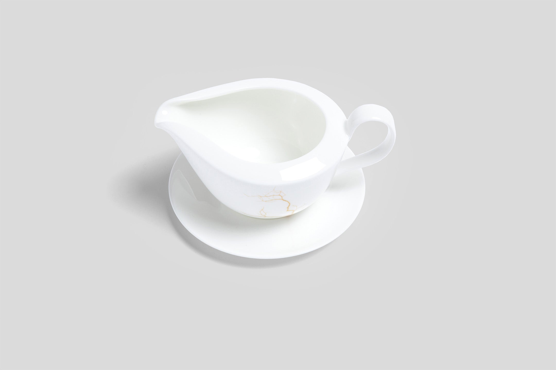 Dibbern Golden Forest Sauce Boat & Stand