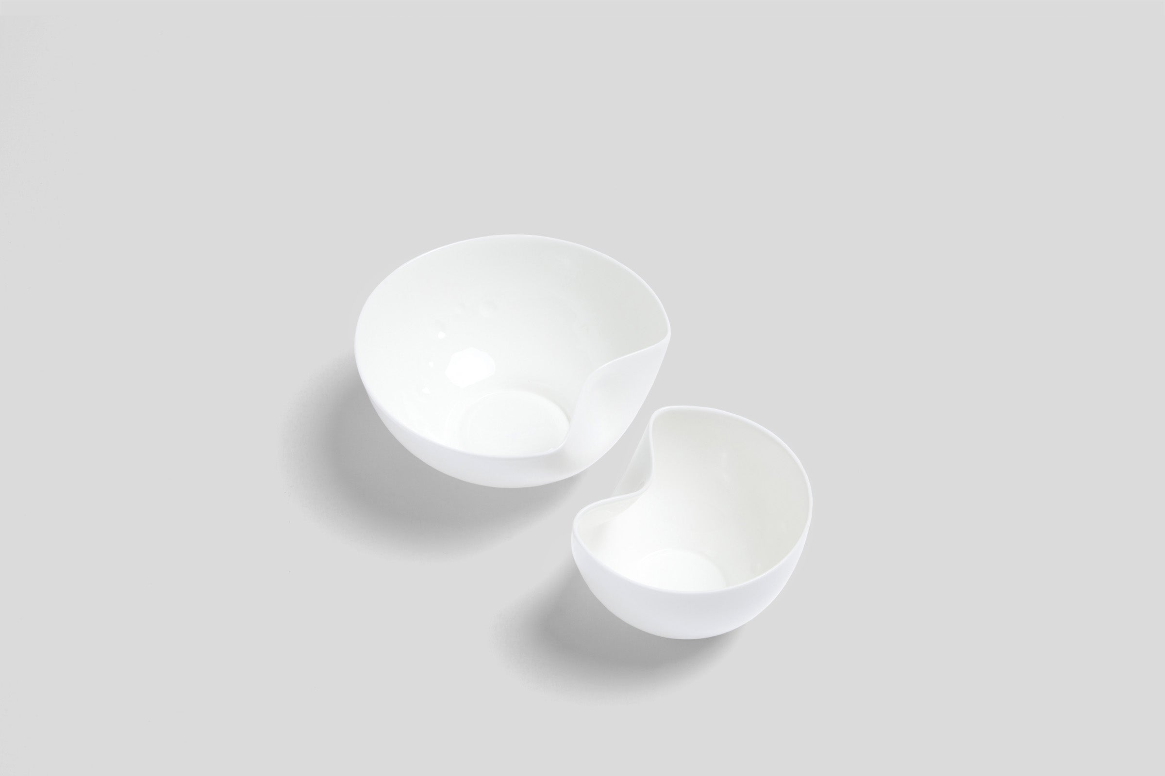 Bodo Sperlein White Sculptural Rice Bowl