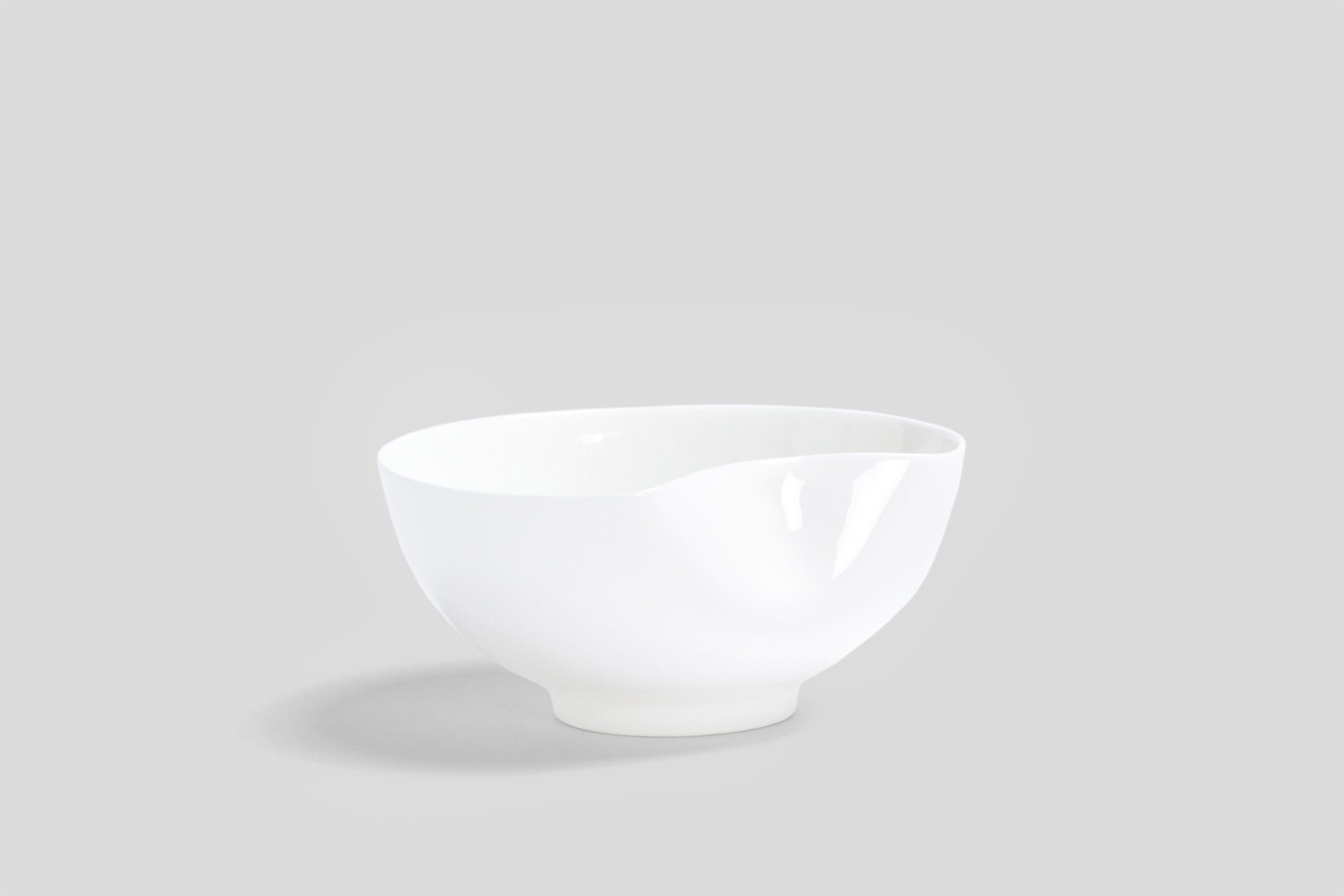 Bodo Sperlein White Sculptural Rice Bowl