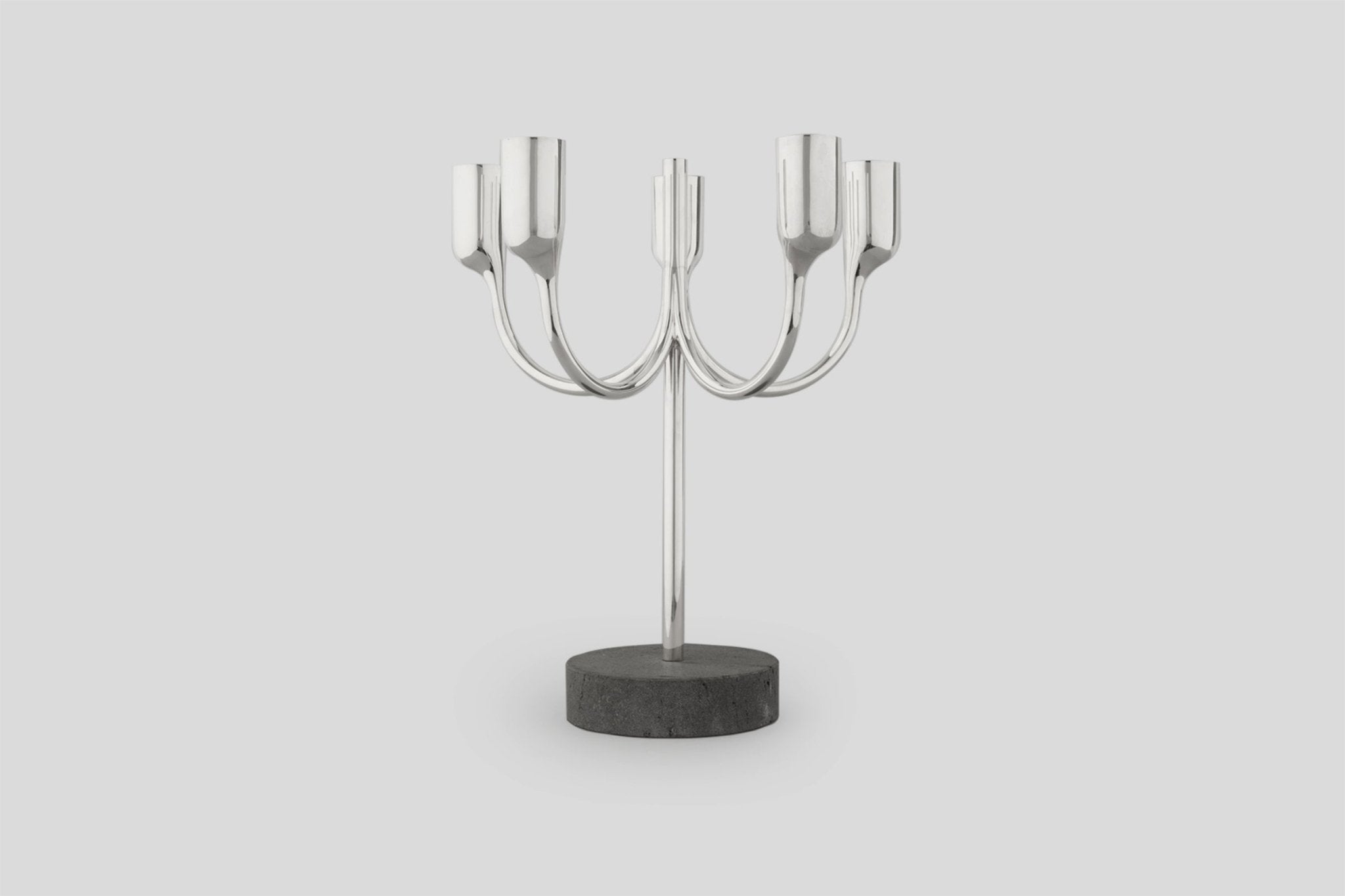 Tane Silver Rhythm Candelabra