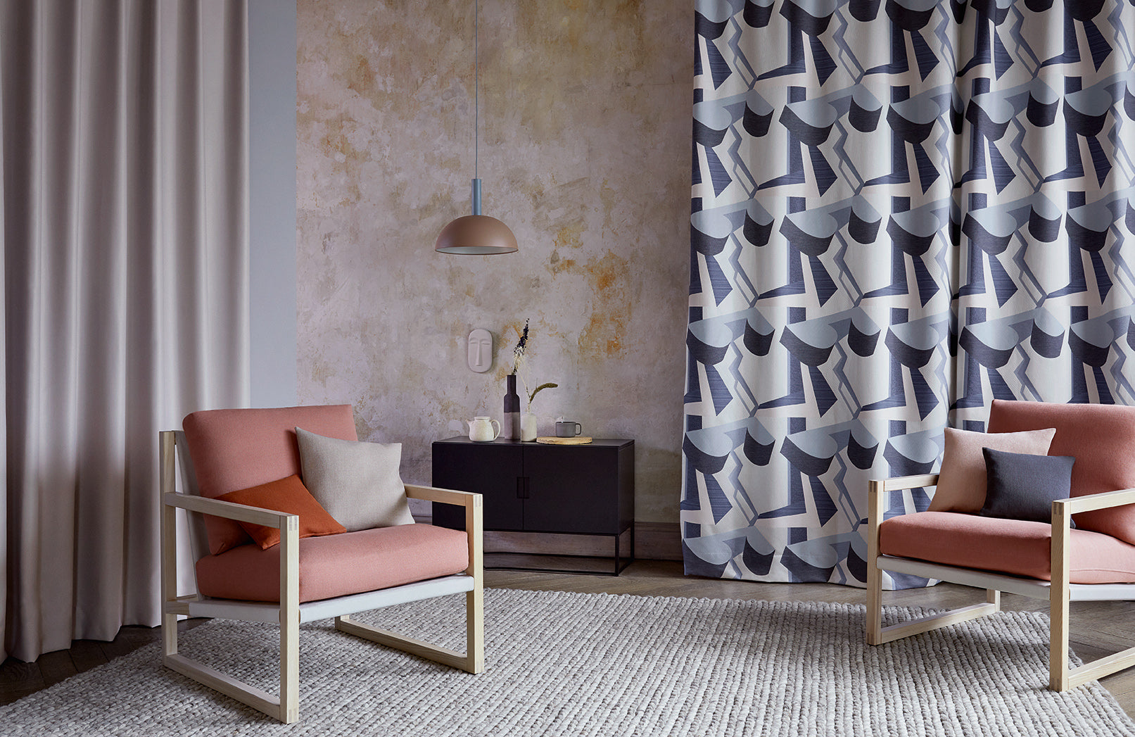 Nya Nordiska Blast Curtain Textile