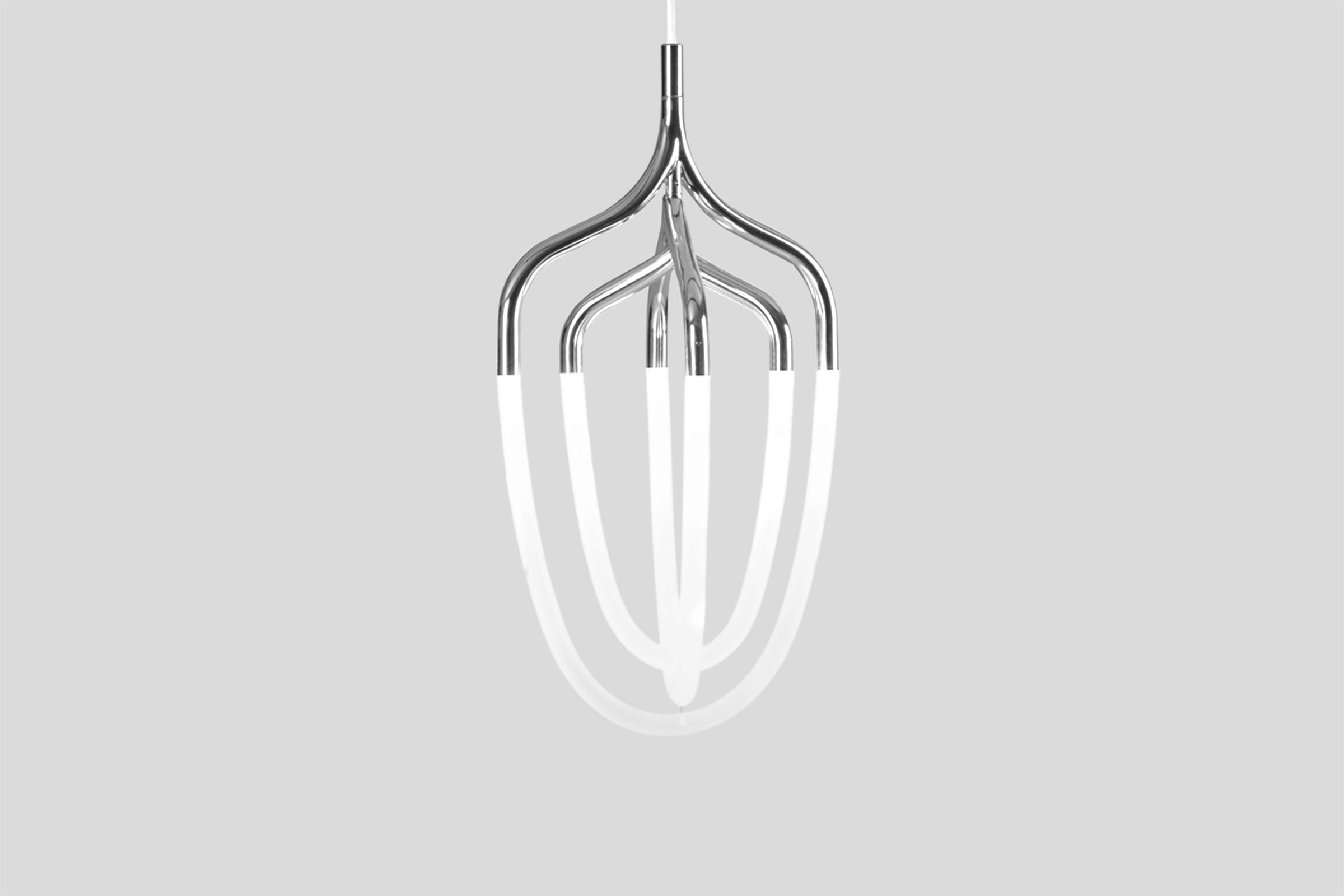 Bodo Sperlein Silver Hadron Chandelier