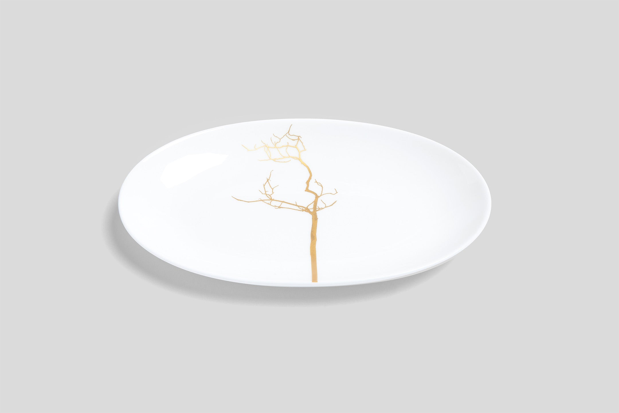 Dibbern Golden Forest Oval Plate