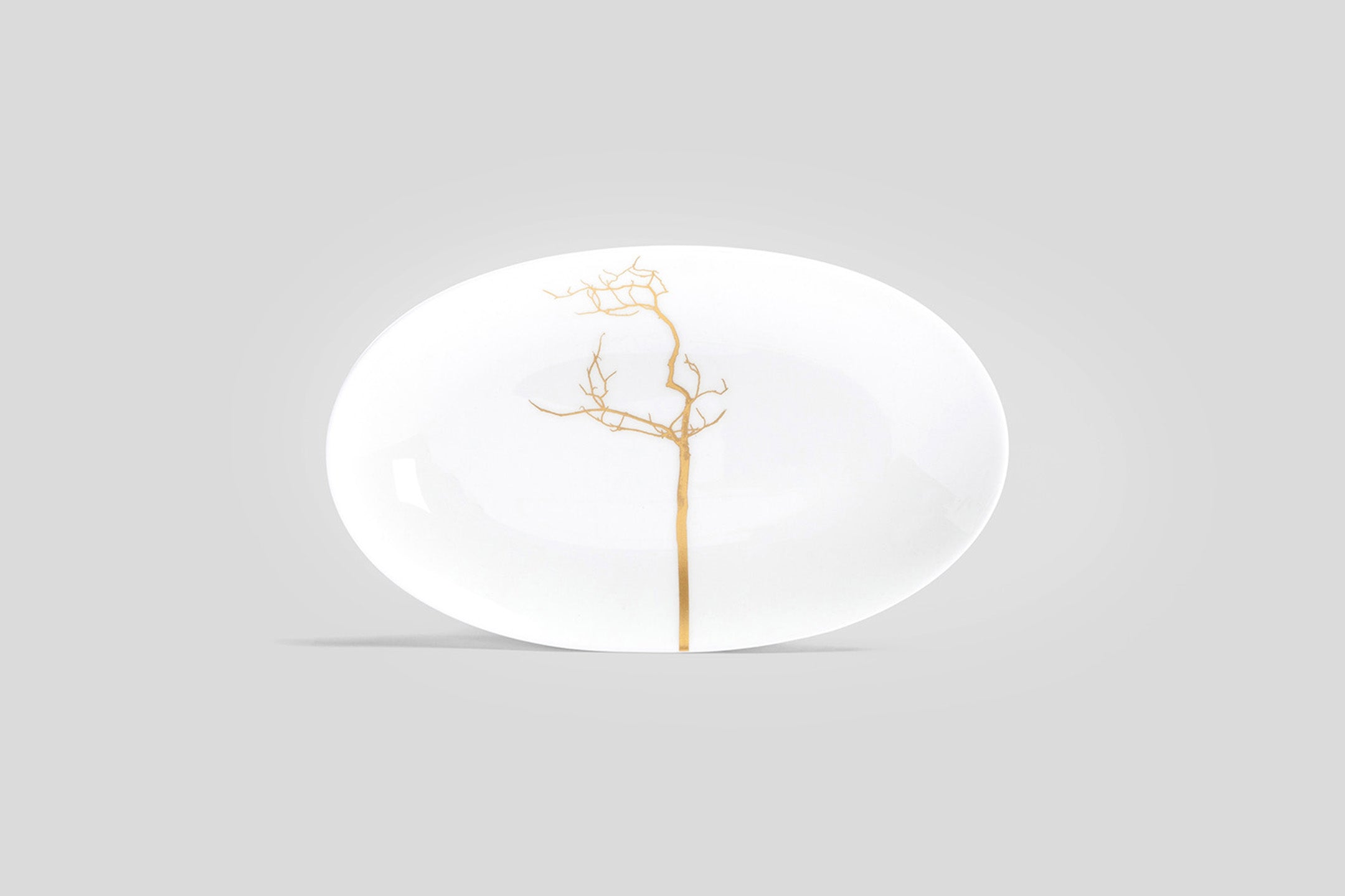 Dibbern Golden Forest Oval Plate