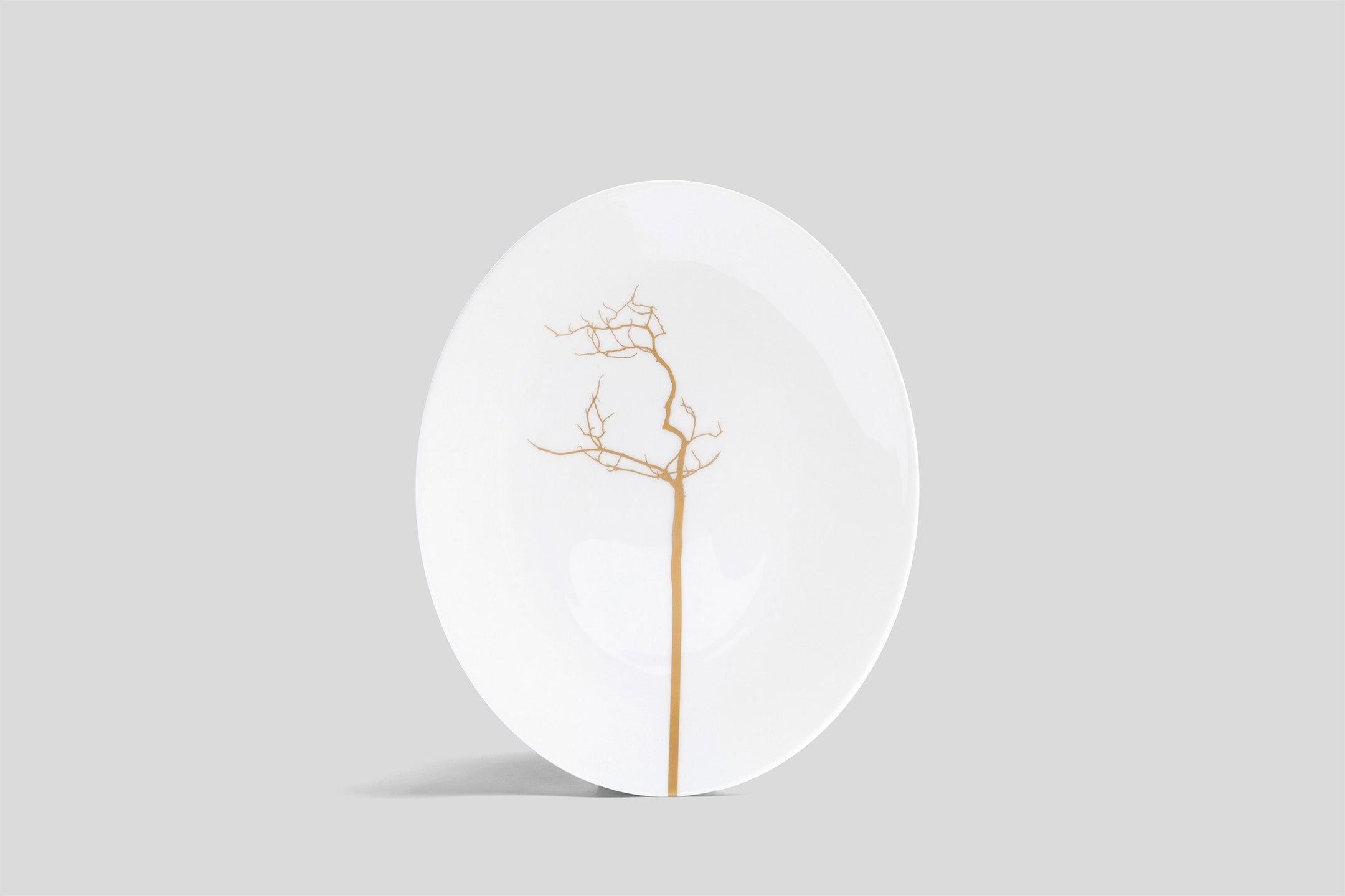 Dibbern Golden Forest Oval Plate