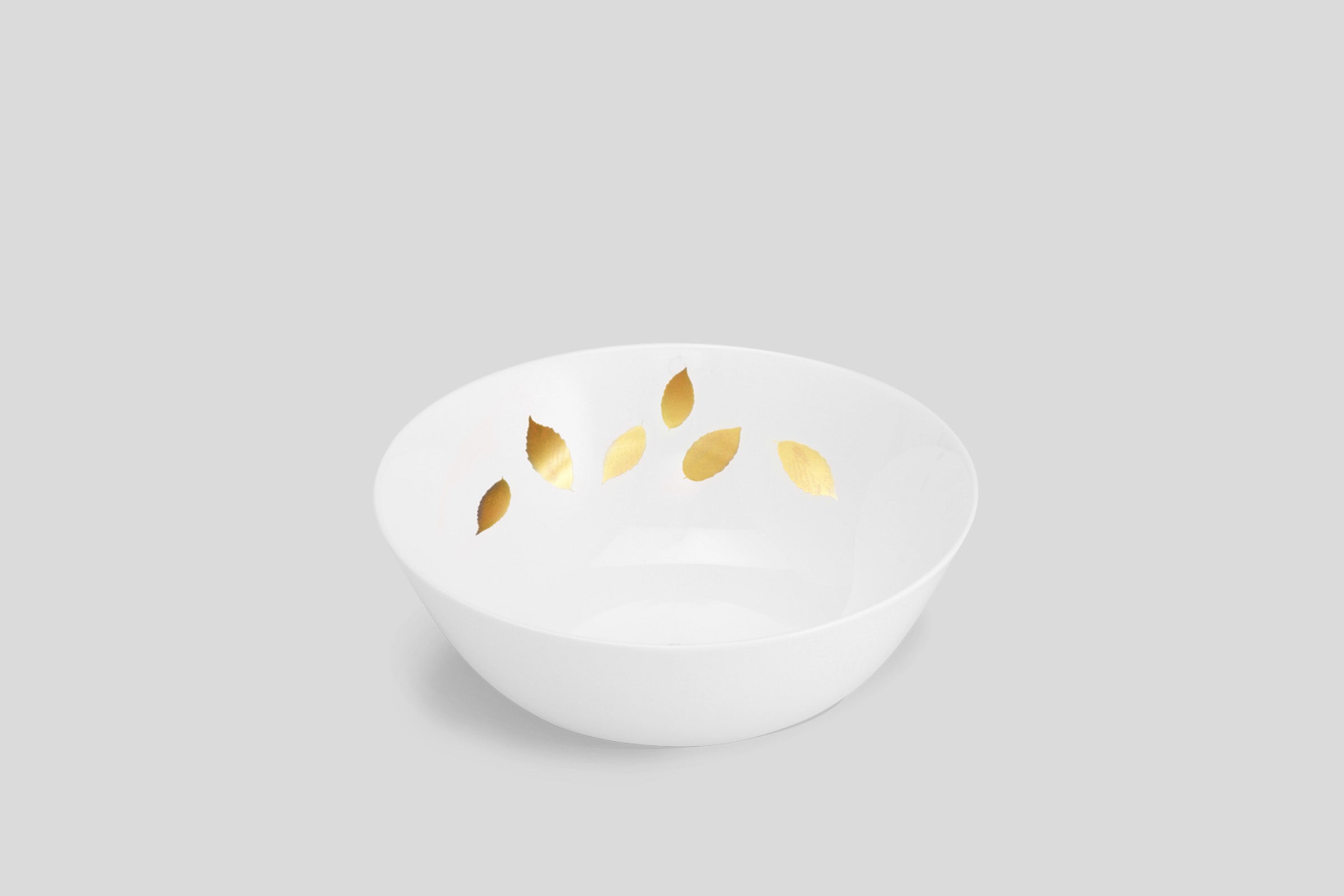 Dibbern Gold Leaf Salad Bowl