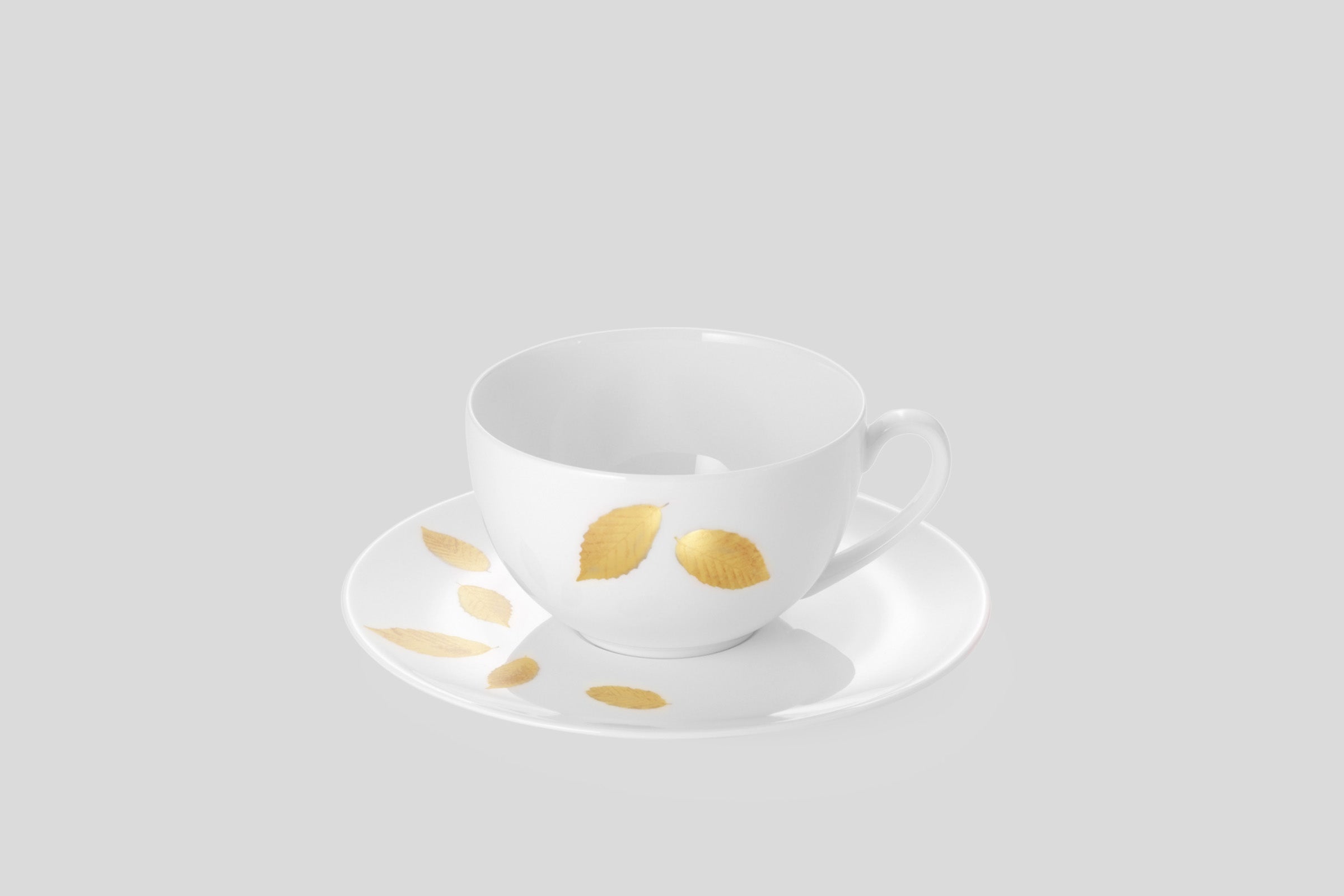 Dibbern Gold Leaf Saucer