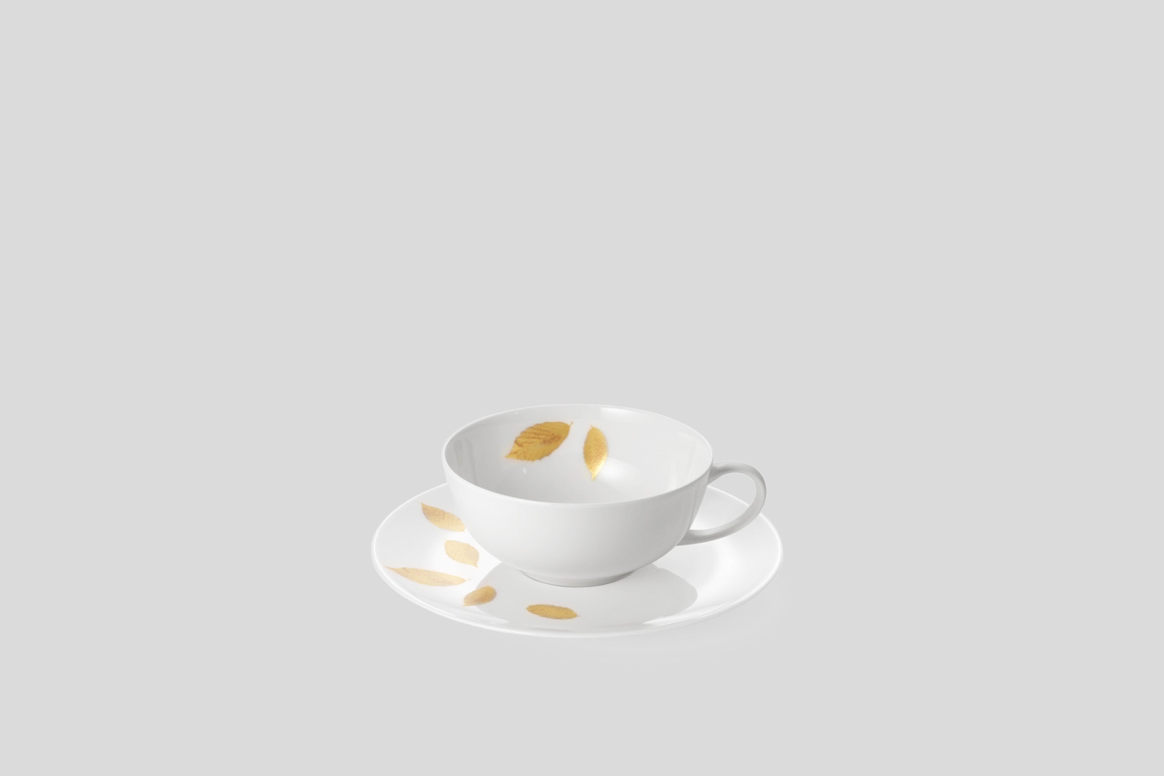 Dibbern Gold Leaf Saucer