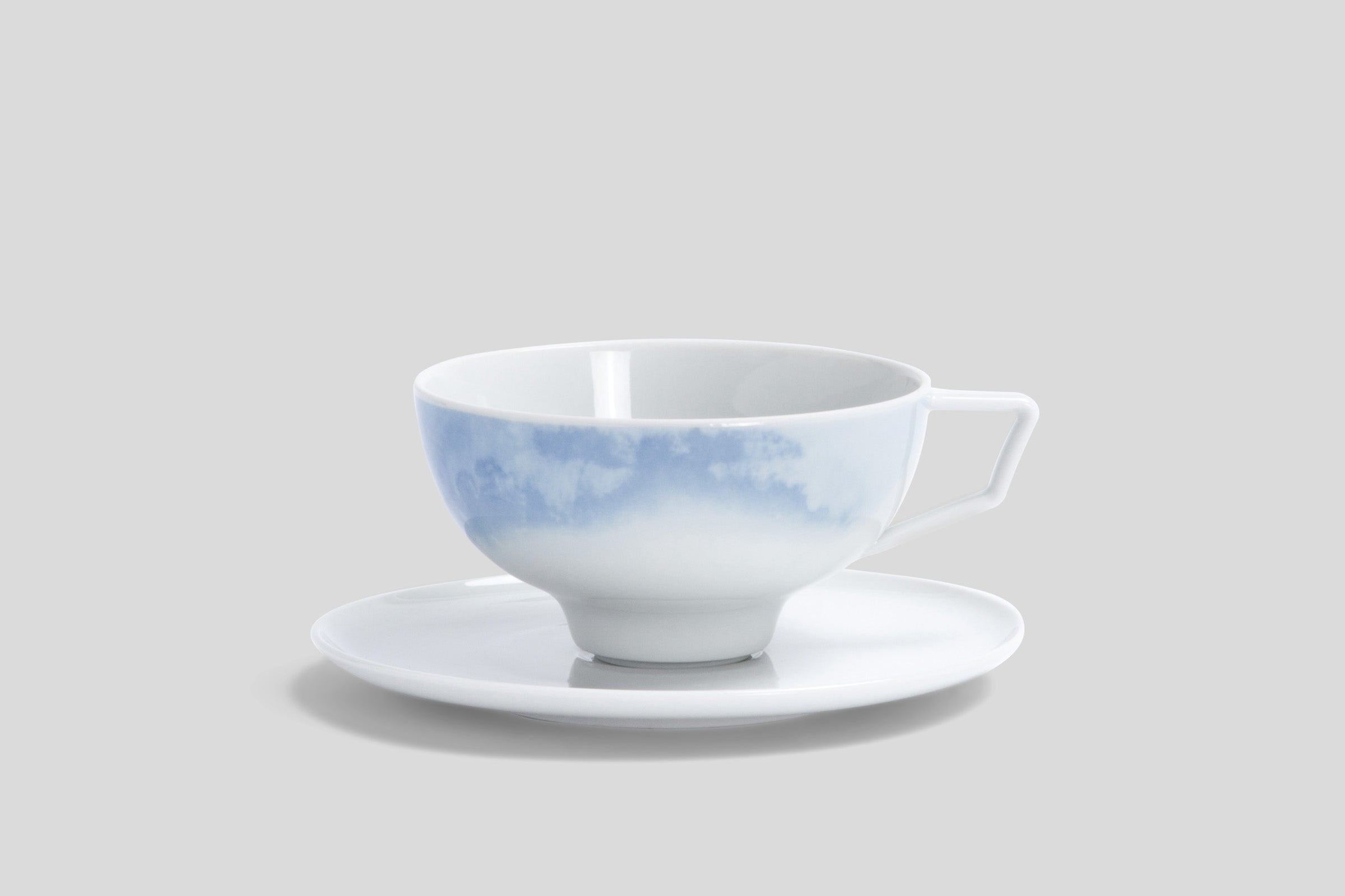 Designer-Luxury-Modern-Bodo Sperlein Pomona Tempest Teacup & Saucer-Bodo Sperlein-Blue Tempest-Pomona-Bodo Sperlein-Bone China-Designer-Luxury-Modern-Tasse-Becher-Kaffee Tasse