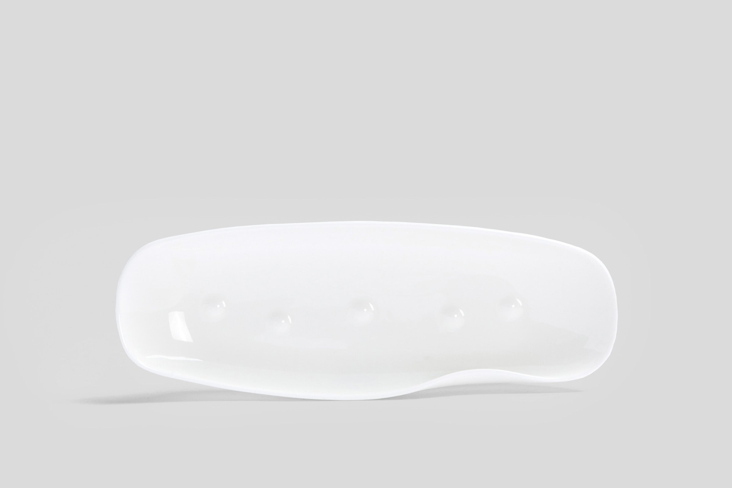 Bodo Sperlein White Sculptural Oval Dish