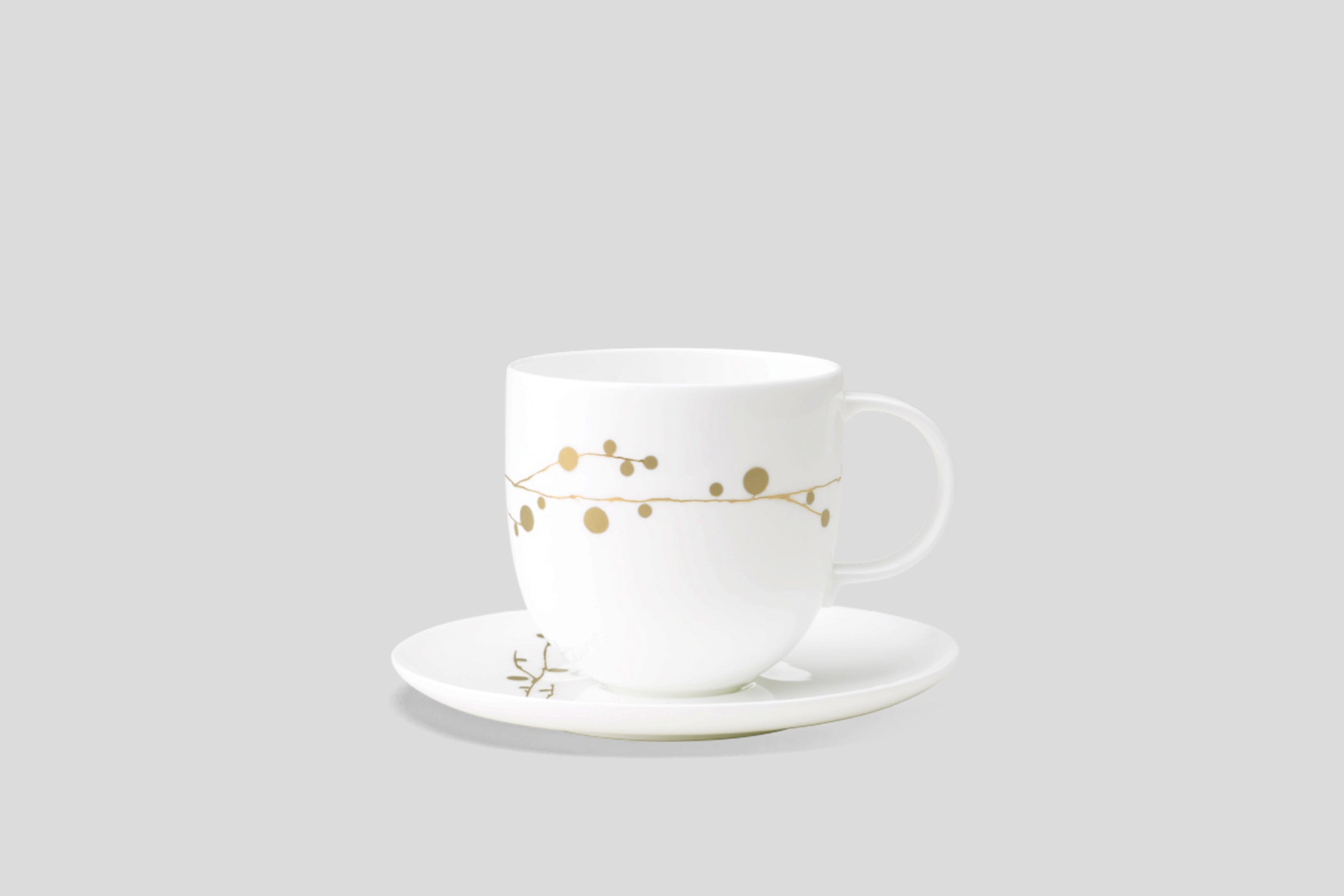 Nikko Golden Berry Mug & Saucer