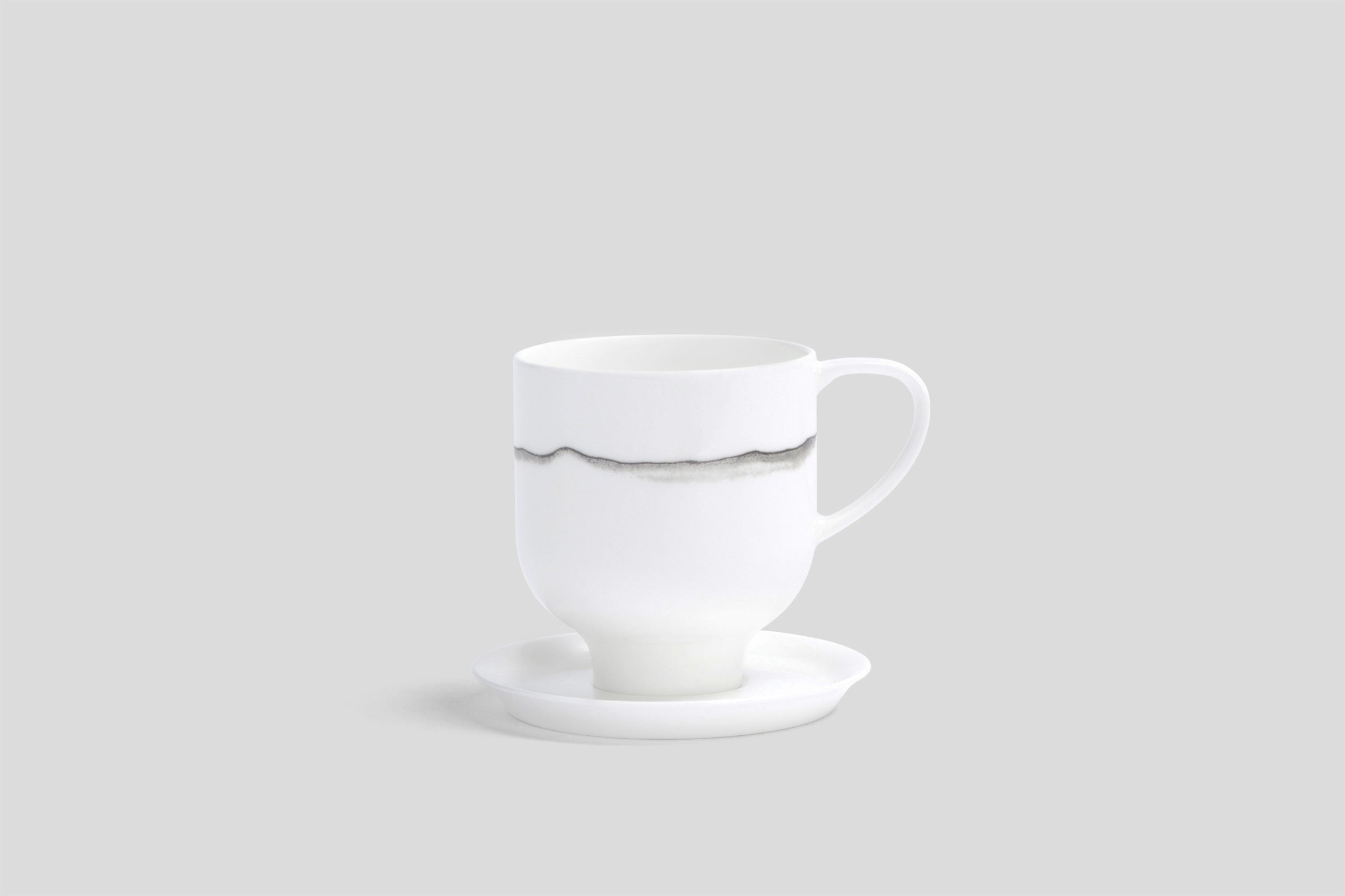 Nikko Landscape Mug & Saucer