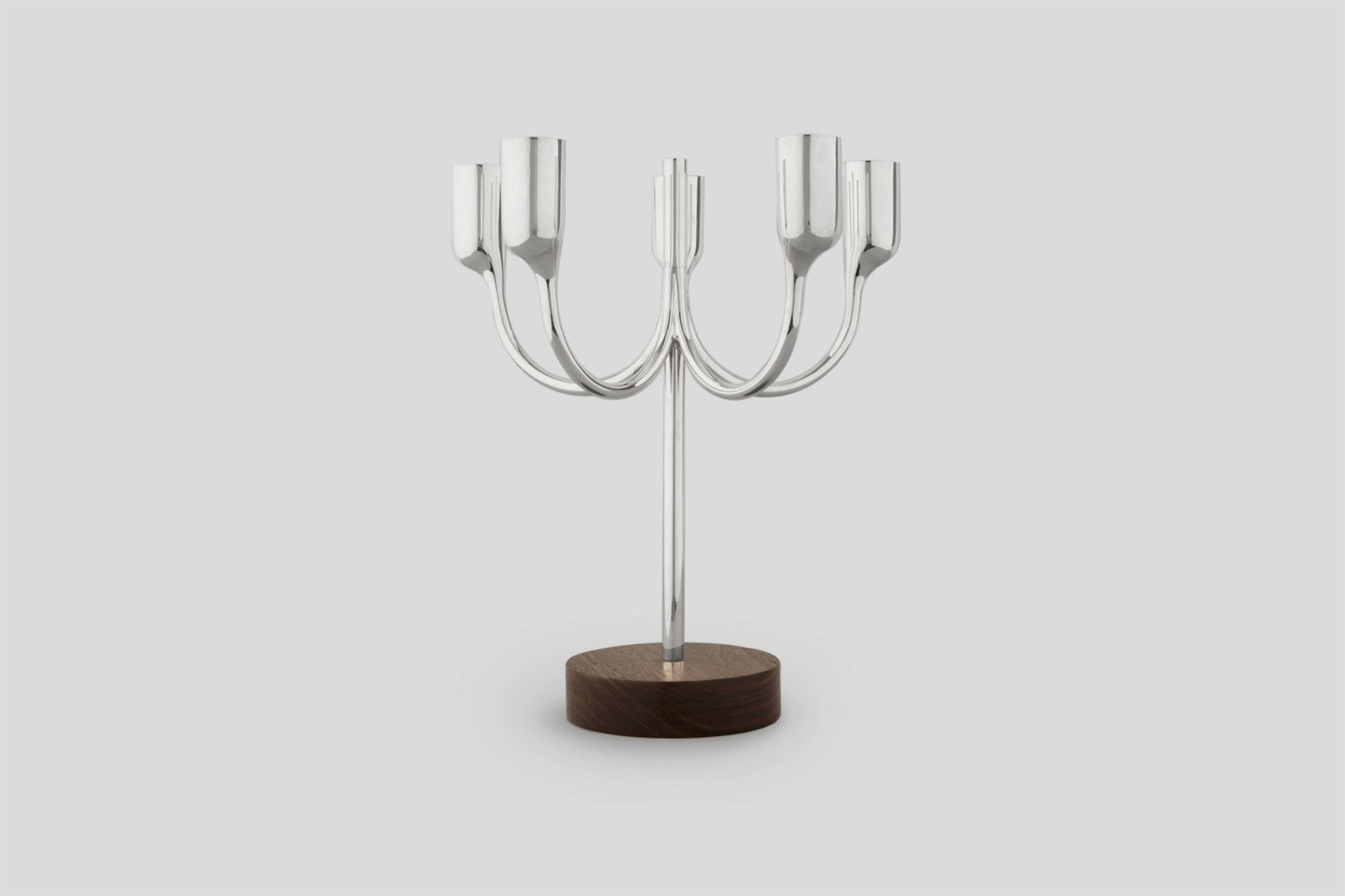 Tane Silver Rhythm Candelabra