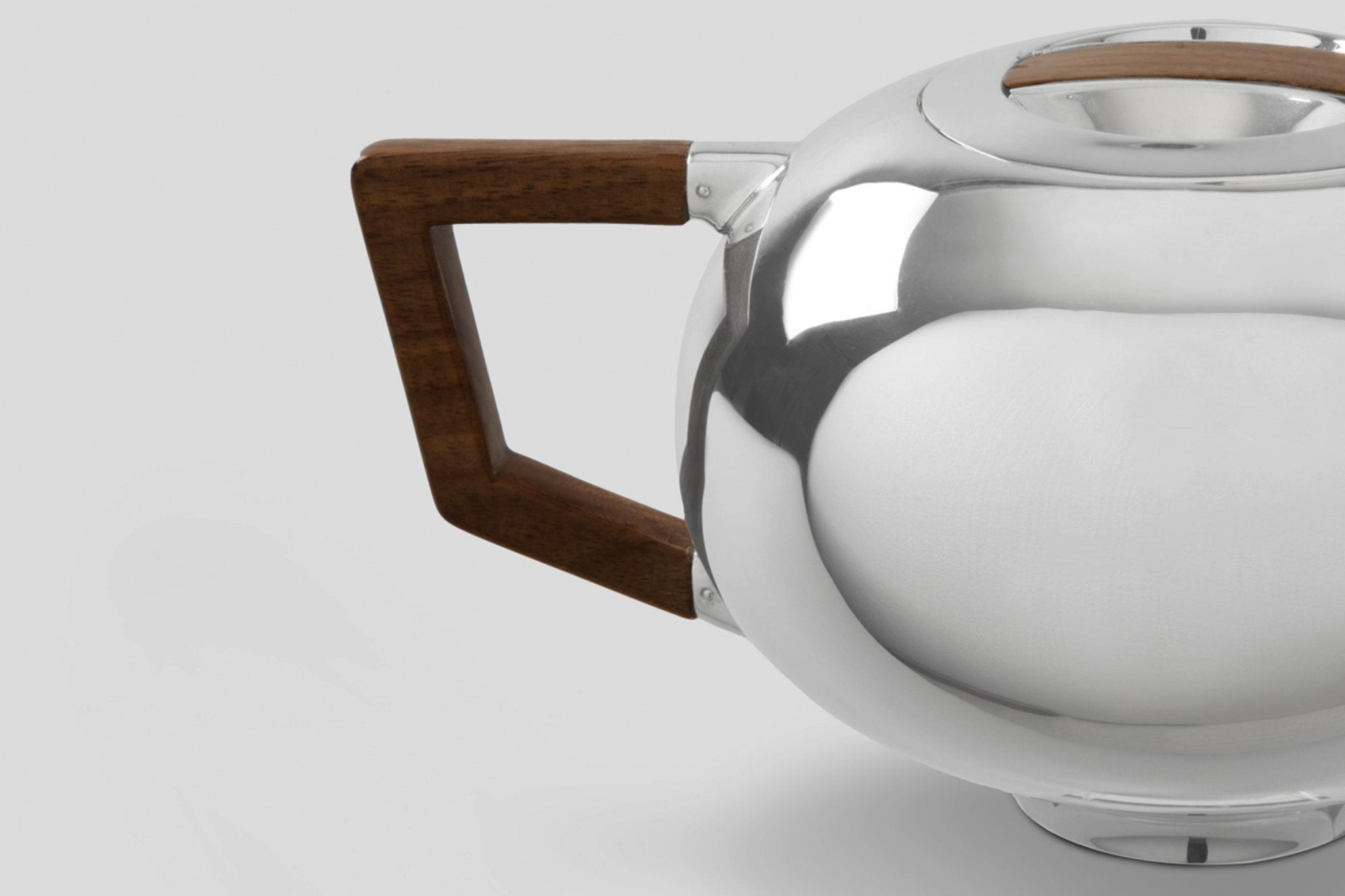 Tane Silver Lotus Teapot